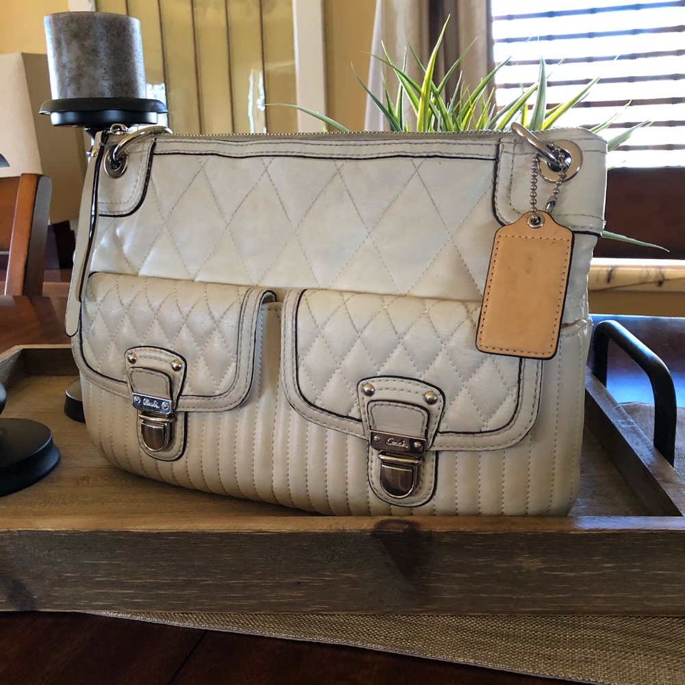 Coach Quilted Handbag